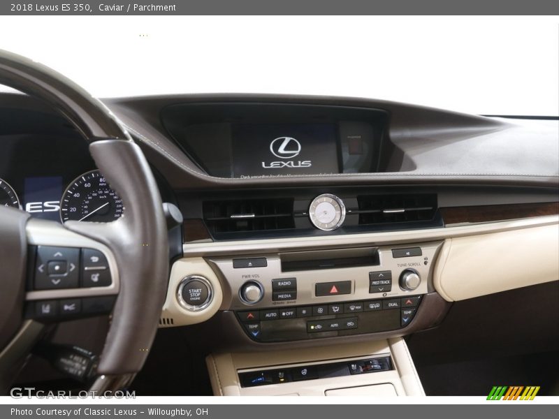 Caviar / Parchment 2018 Lexus ES 350