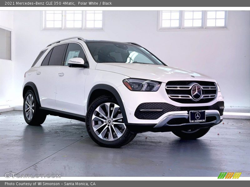 Front 3/4 View of 2021 GLE 350 4Matic