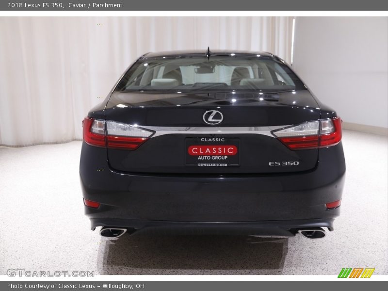 Caviar / Parchment 2018 Lexus ES 350