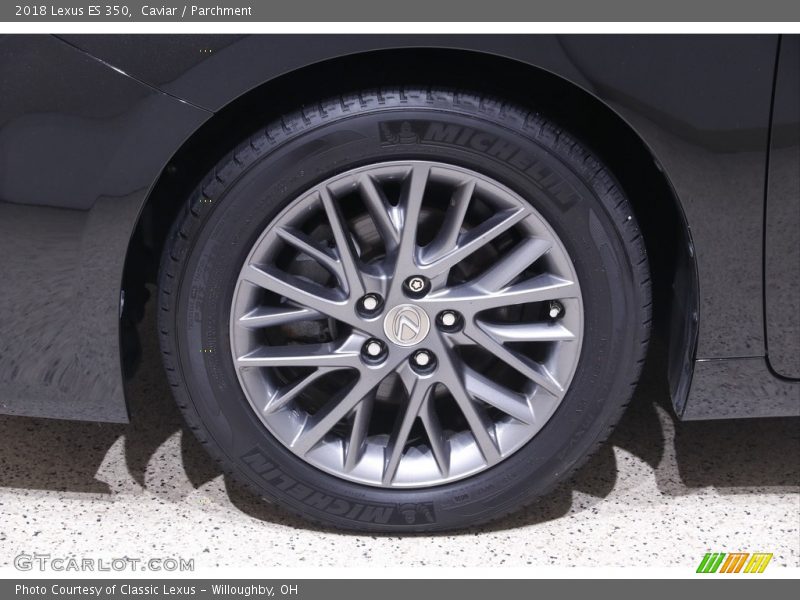 Caviar / Parchment 2018 Lexus ES 350