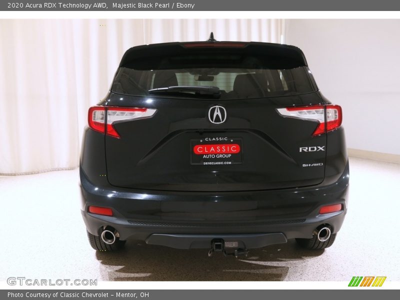 Majestic Black Pearl / Ebony 2020 Acura RDX Technology AWD