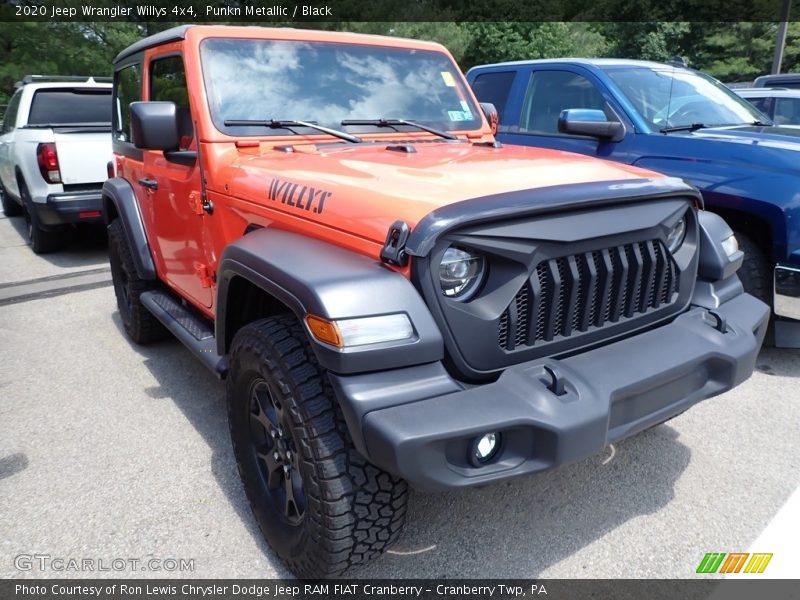 Punkn Metallic / Black 2020 Jeep Wrangler Willys 4x4