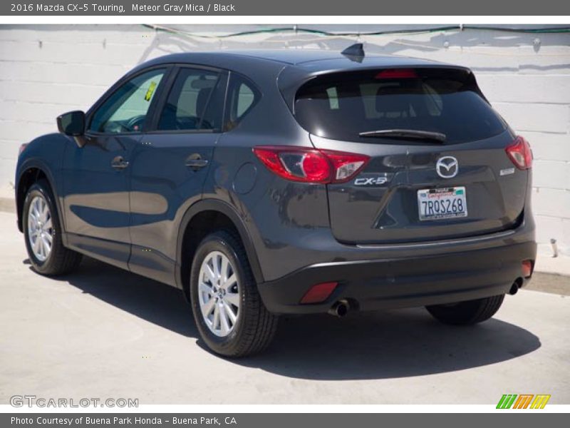 Meteor Gray Mica / Black 2016 Mazda CX-5 Touring