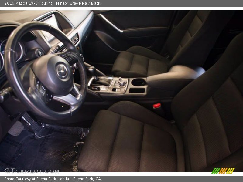 Meteor Gray Mica / Black 2016 Mazda CX-5 Touring