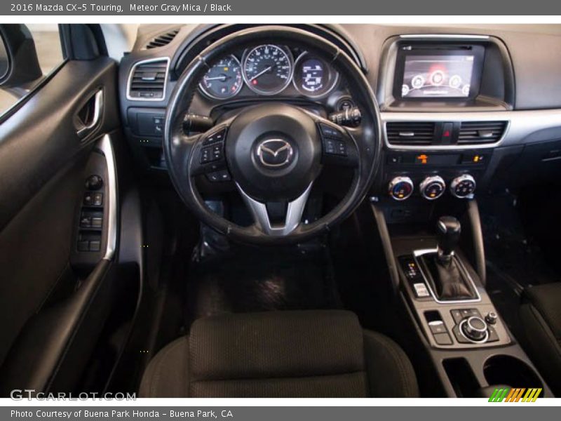 Meteor Gray Mica / Black 2016 Mazda CX-5 Touring