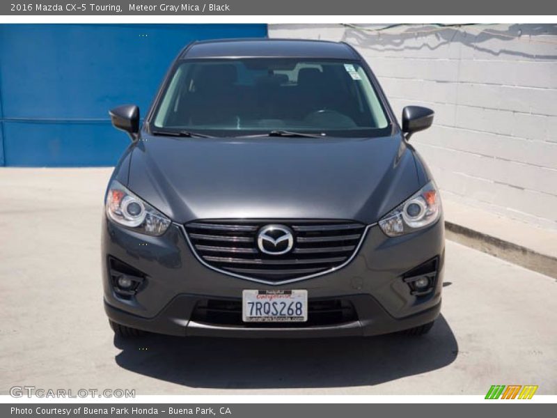 Meteor Gray Mica / Black 2016 Mazda CX-5 Touring