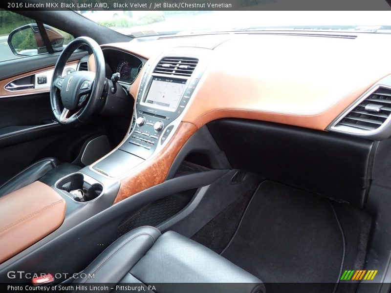 Black Velvet / Jet Black/Chestnut Venetian 2016 Lincoln MKX Black Label AWD