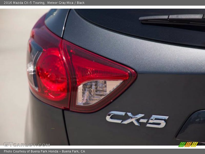 Meteor Gray Mica / Black 2016 Mazda CX-5 Touring