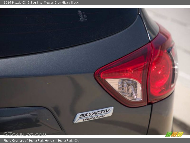 Meteor Gray Mica / Black 2016 Mazda CX-5 Touring