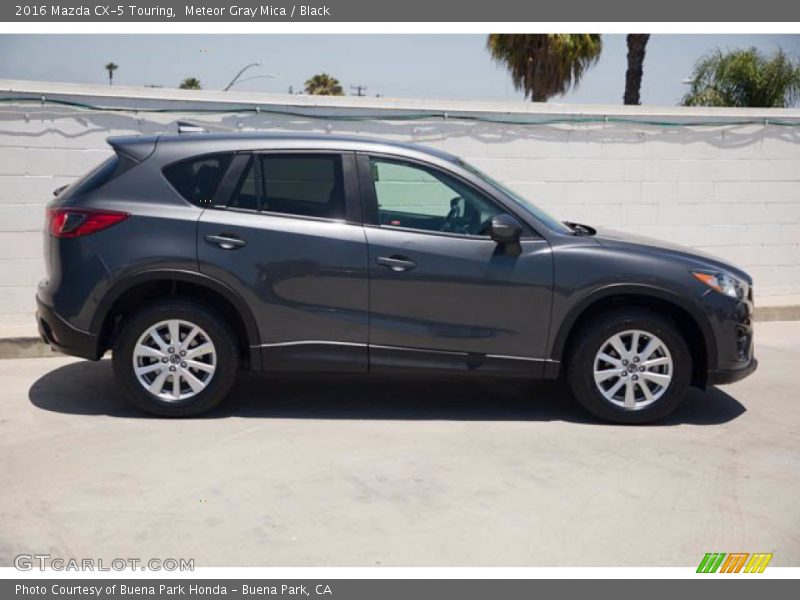 Meteor Gray Mica / Black 2016 Mazda CX-5 Touring