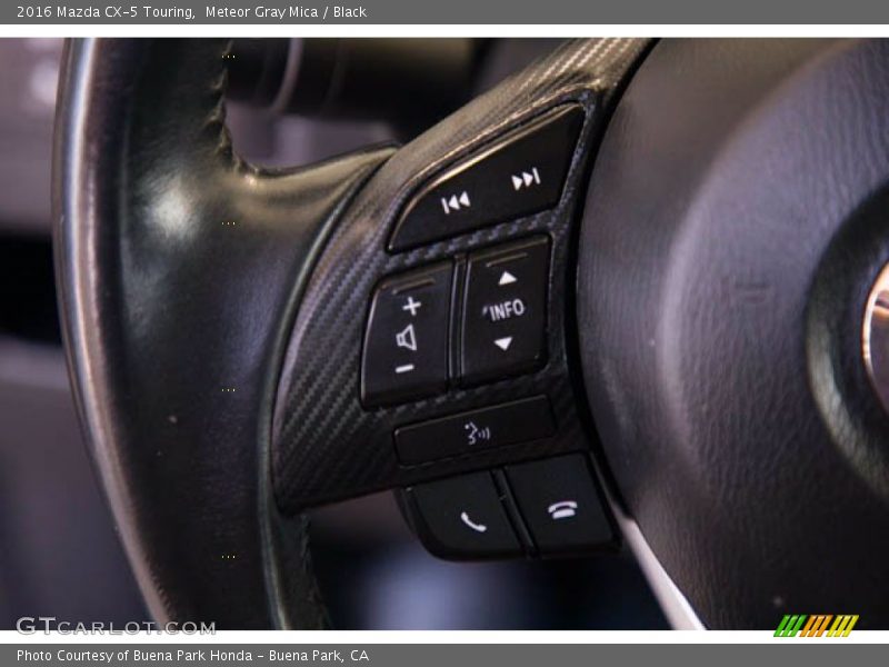 Meteor Gray Mica / Black 2016 Mazda CX-5 Touring