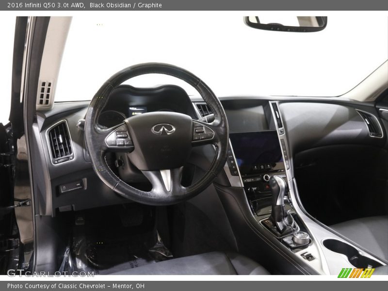 Dashboard of 2016 Q50 3.0t AWD