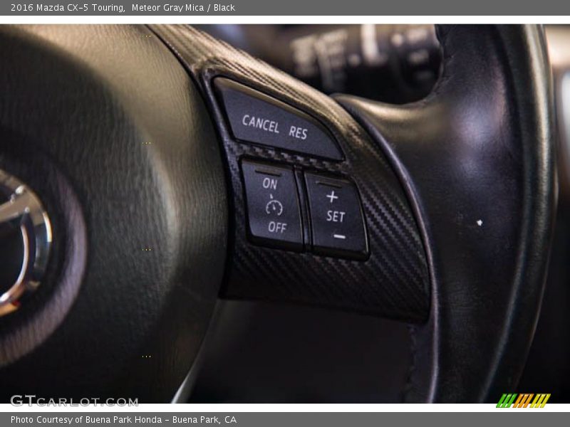 Meteor Gray Mica / Black 2016 Mazda CX-5 Touring