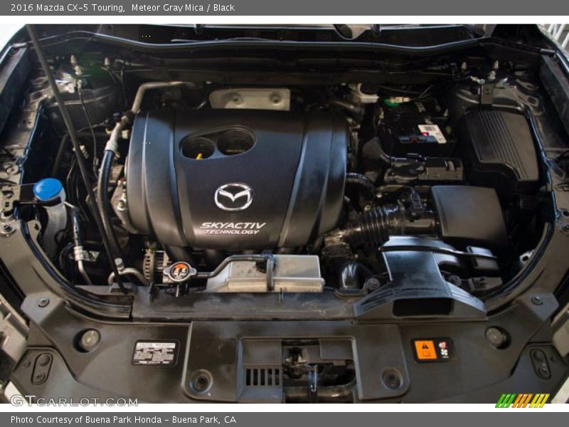 Meteor Gray Mica / Black 2016 Mazda CX-5 Touring