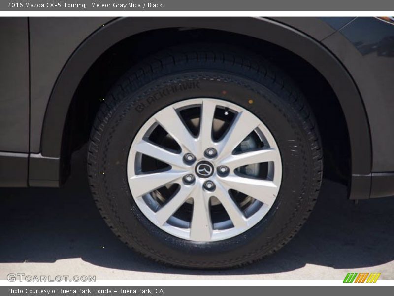 Meteor Gray Mica / Black 2016 Mazda CX-5 Touring