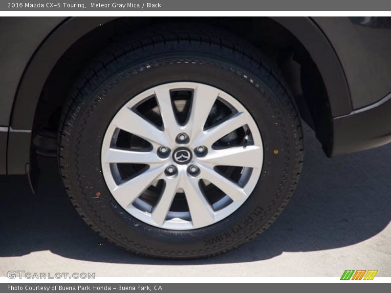 Meteor Gray Mica / Black 2016 Mazda CX-5 Touring