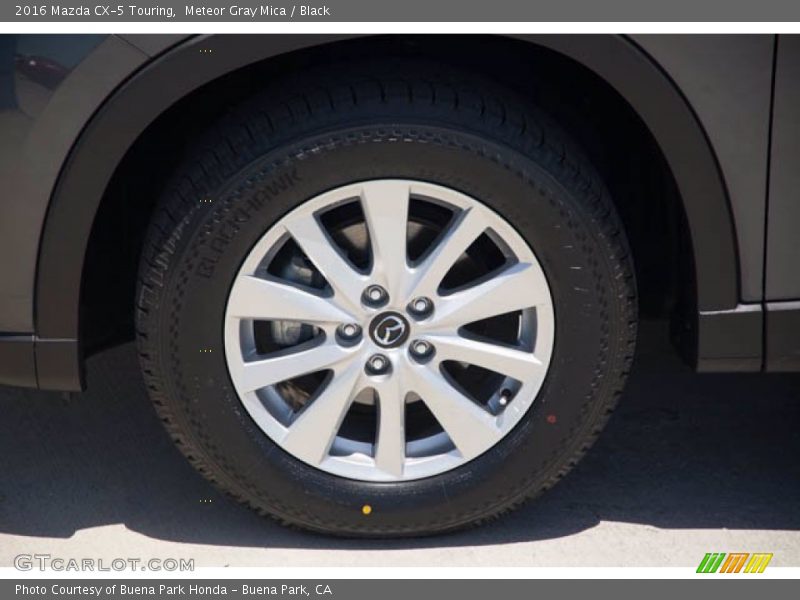 Meteor Gray Mica / Black 2016 Mazda CX-5 Touring