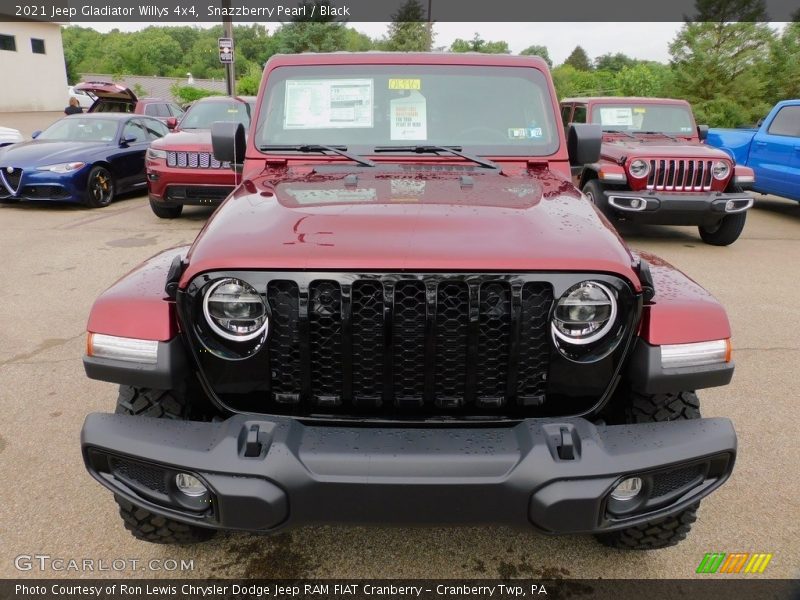 Snazzberry Pearl / Black 2021 Jeep Gladiator Willys 4x4