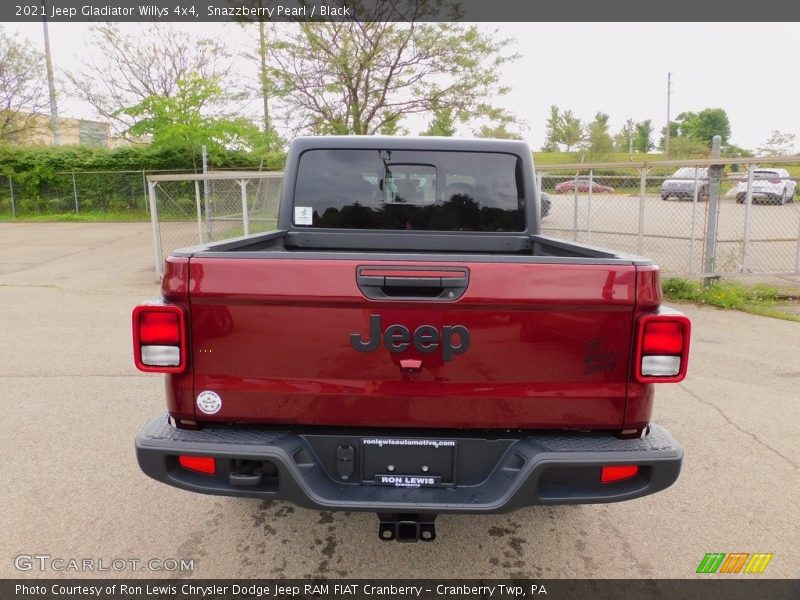 Snazzberry Pearl / Black 2021 Jeep Gladiator Willys 4x4