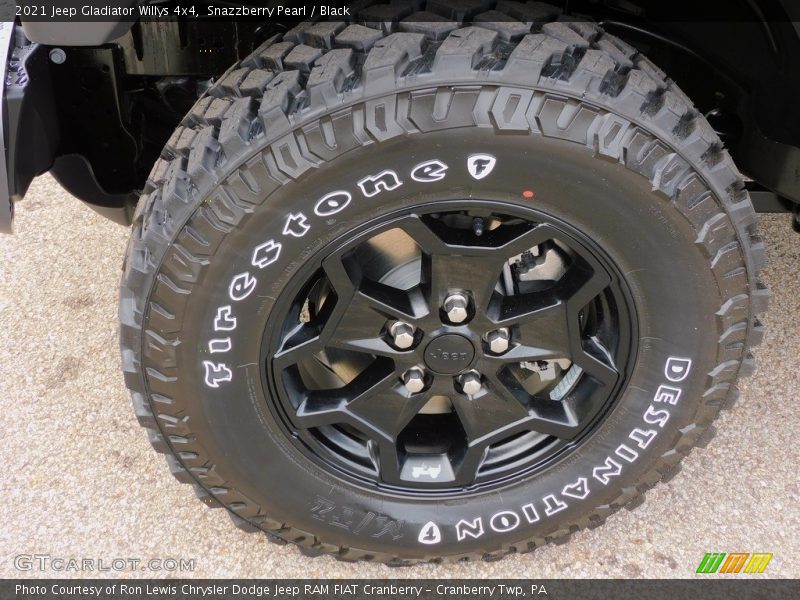 Snazzberry Pearl / Black 2021 Jeep Gladiator Willys 4x4