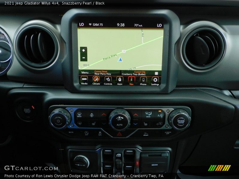 Snazzberry Pearl / Black 2021 Jeep Gladiator Willys 4x4