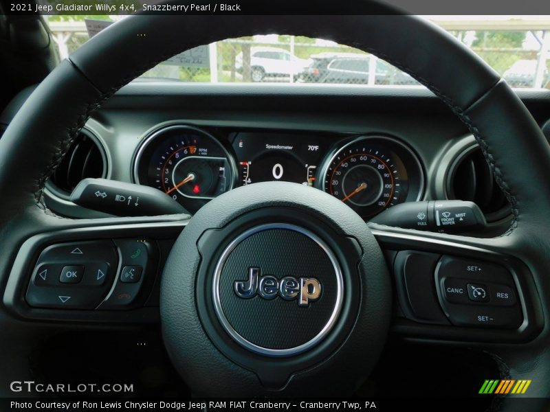 Snazzberry Pearl / Black 2021 Jeep Gladiator Willys 4x4