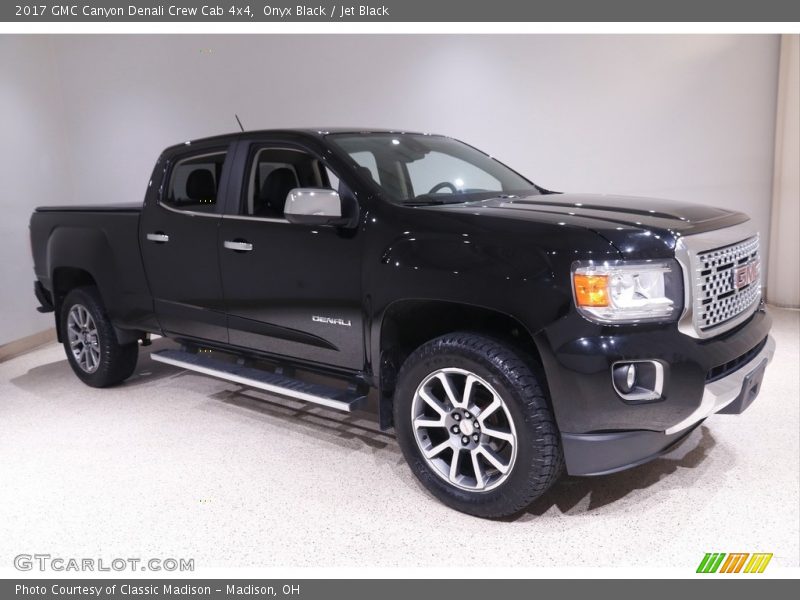 Onyx Black / Jet Black 2017 GMC Canyon Denali Crew Cab 4x4