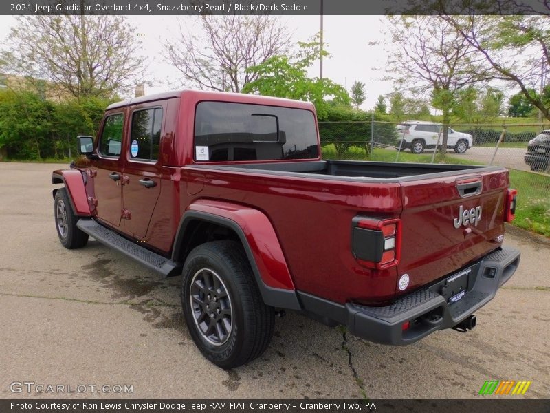 Snazzberry Pearl / Black/Dark Saddle 2021 Jeep Gladiator Overland 4x4