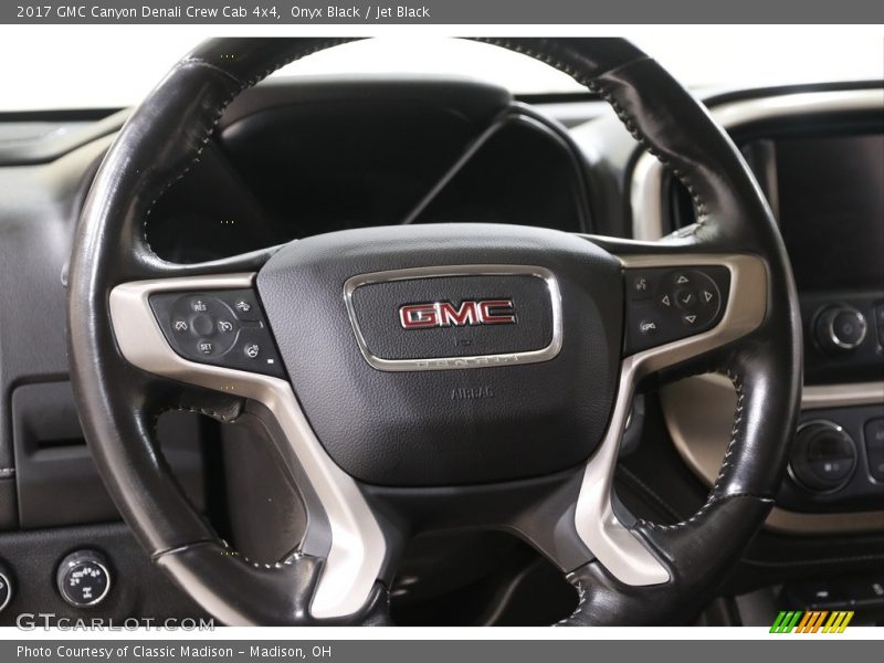 Onyx Black / Jet Black 2017 GMC Canyon Denali Crew Cab 4x4