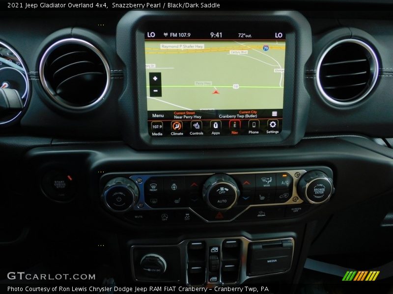 Snazzberry Pearl / Black/Dark Saddle 2021 Jeep Gladiator Overland 4x4