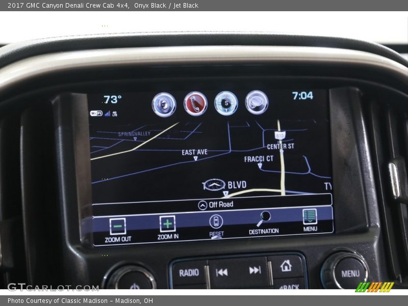Onyx Black / Jet Black 2017 GMC Canyon Denali Crew Cab 4x4
