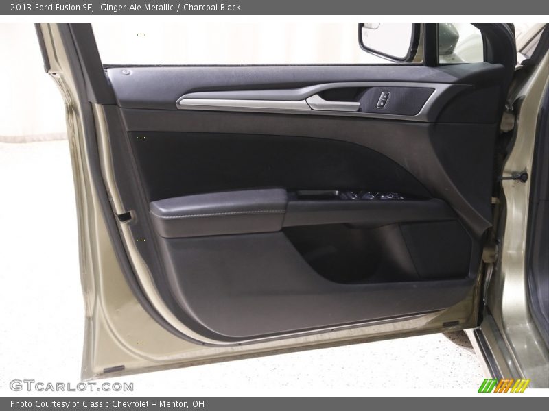 Ginger Ale Metallic / Charcoal Black 2013 Ford Fusion SE