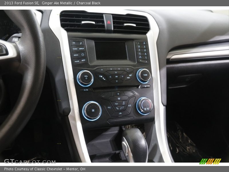 Ginger Ale Metallic / Charcoal Black 2013 Ford Fusion SE