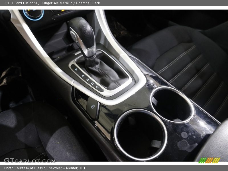 Ginger Ale Metallic / Charcoal Black 2013 Ford Fusion SE