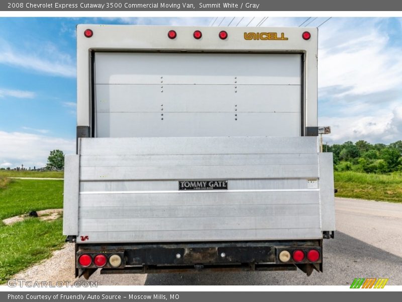 Summit White / Gray 2008 Chevrolet Express Cutaway 3500 Commercial Moving Van
