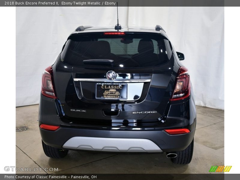 Ebony Twilight Metallic / Ebony 2018 Buick Encore Preferred II