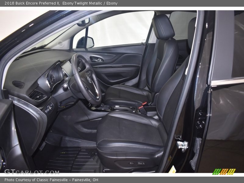 Ebony Twilight Metallic / Ebony 2018 Buick Encore Preferred II