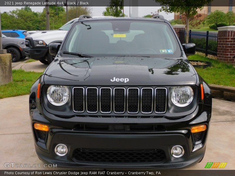 Black / Black 2021 Jeep Renegade Latitude 4x4