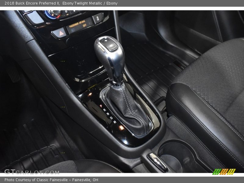 Ebony Twilight Metallic / Ebony 2018 Buick Encore Preferred II