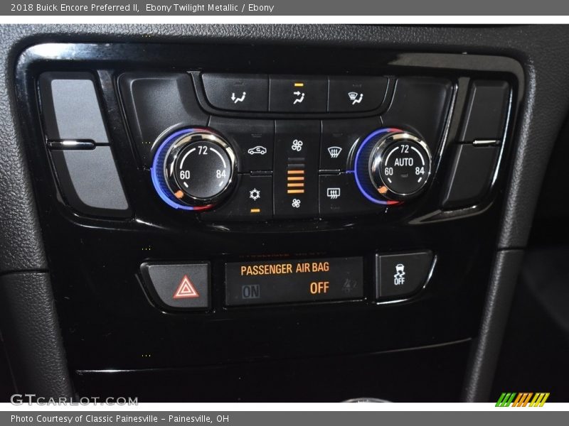 Ebony Twilight Metallic / Ebony 2018 Buick Encore Preferred II