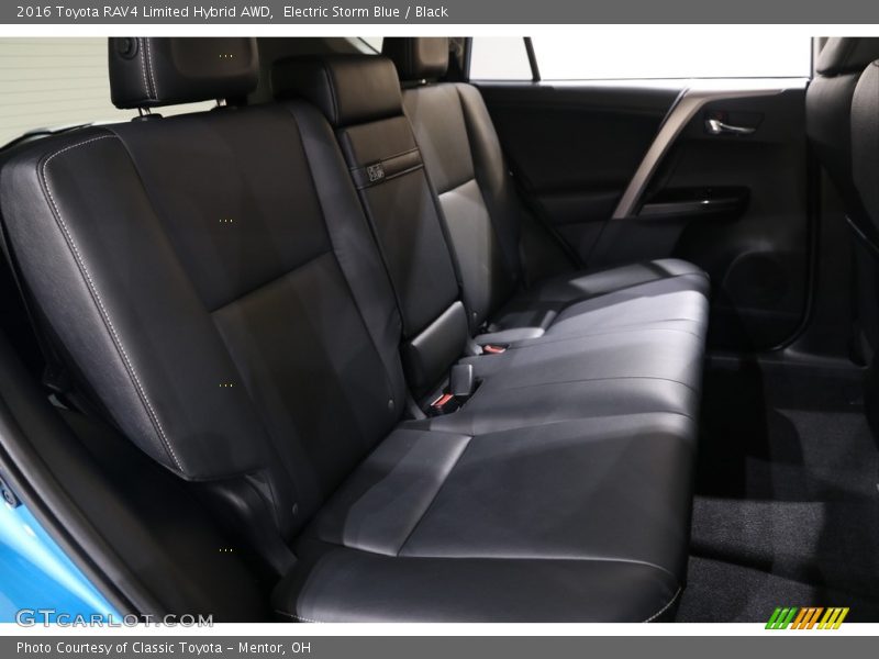 Electric Storm Blue / Black 2016 Toyota RAV4 Limited Hybrid AWD