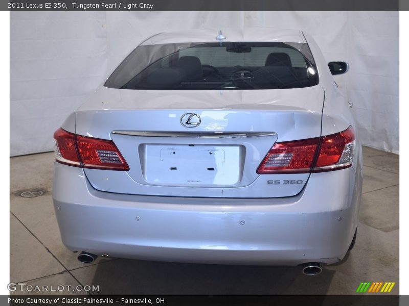 Tungsten Pearl / Light Gray 2011 Lexus ES 350