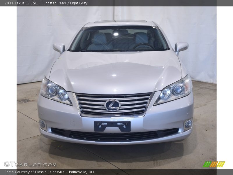 Tungsten Pearl / Light Gray 2011 Lexus ES 350