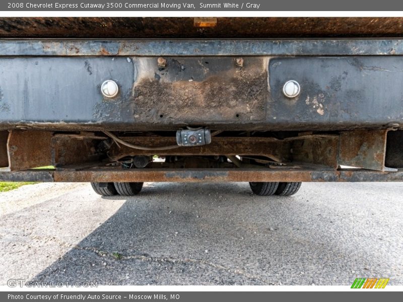 Summit White / Gray 2008 Chevrolet Express Cutaway 3500 Commercial Moving Van