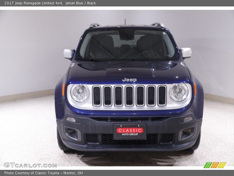 Jetset Blue / Black 2017 Jeep Renegade Limited 4x4