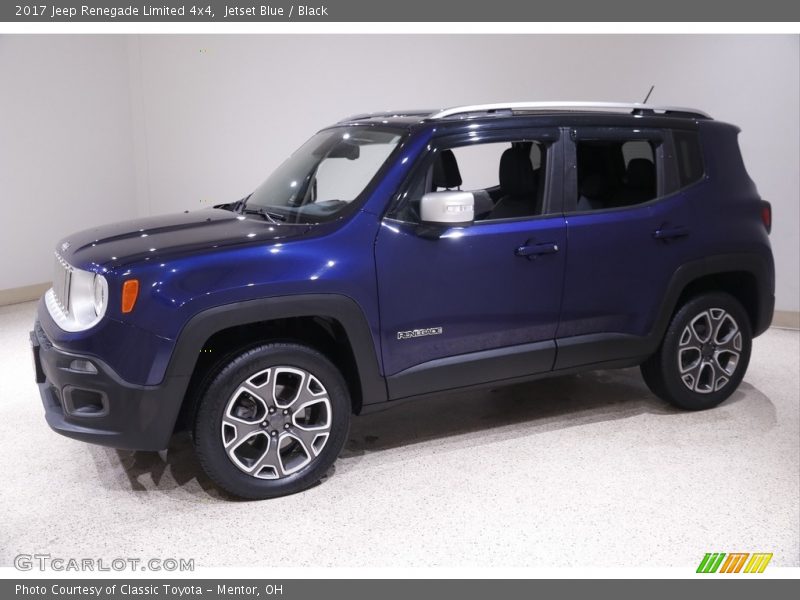 Jetset Blue / Black 2017 Jeep Renegade Limited 4x4