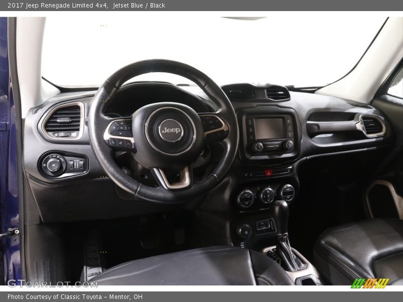 Jetset Blue / Black 2017 Jeep Renegade Limited 4x4