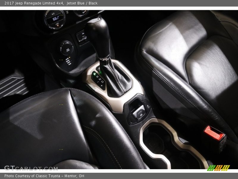 Jetset Blue / Black 2017 Jeep Renegade Limited 4x4