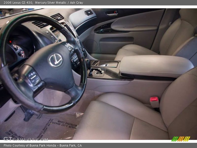 Mercury Silver Metallic / Ash Gray 2006 Lexus GS 430