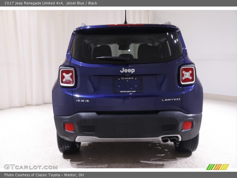 Jetset Blue / Black 2017 Jeep Renegade Limited 4x4